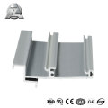 Perfil de aluminio gris extrusión puerta umbral placas